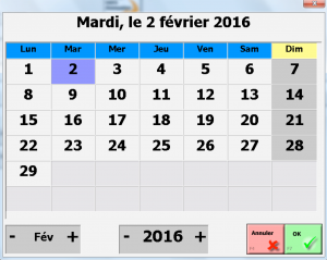 calendrier